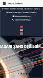 Mobile Screenshot of mefaelektrik.com